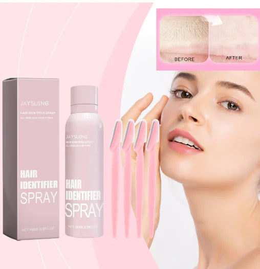 Spray Identificador de Vello Facial para una Depilación Suave